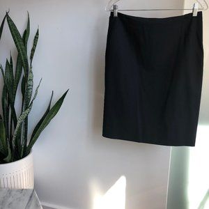 J. Crew | Wool Pencil Skirt | Navy Pinstripe | 6